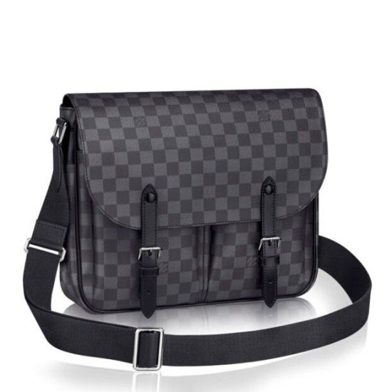 Borse Christopher Messenger N41500 Damier Graphite