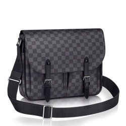 Replica perfette Borse Christopher Messenger N41500 Damier Graphite