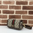 Qualità superiore replica Borsa mini Gucci Ophidia 795466 marrone