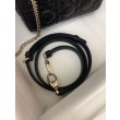 Qualità superiore replica Mini Lady Dior con cuciture cannage nero