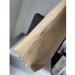 Borse Chanel Maxi Shopping Tote Piccola/Grande AS5463 Rafia/Vitello Marrone/Nero