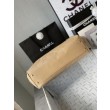 Borse Chanel Maxi Shopping Tote Piccola/Grande AS5463 Rafia/Vitello Marrone/Nero