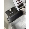 Borse Chanel Maxi Shopping Tote Piccola/Grande AS5463 Rafia/Vitello Nero/Bianco