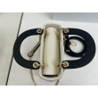 Borse Dior Mini Lady Dior agnello cannage Arco beige/nero