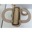 Borse Dior Mini Lady Dior Arco con ciondoli D.I.O.R  Beige