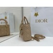 Borse Dior Mini Lady Dior Arco con ciondoli D.I.O.R  Beige