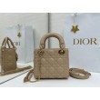 Borse Dior Mini Lady Dior Arco con ciondoli D.I.O.R  Beige