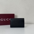 Pari all'originale replica Porta carte Gucci Softbit 828148 Nero