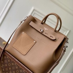 Replica qualità specchio Borsa  1:1 LV Steamer 30 vitello LV Touch M26758 Marrone 
