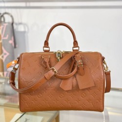Replica Borsa Louis Vuitton Speedy Soft 30 M28662 marrone Imitazioni Replica qualità specchio Borsa Louis Vuitton Speedy Soft 30 M28662 marrone