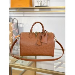 Borsa Louis Vuitton Speedy Soft 30 M28662 marrone