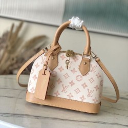 Replica qualità specchio Borsa Louis Vuitton Alma BB M27525 Monogram Origine Courrier