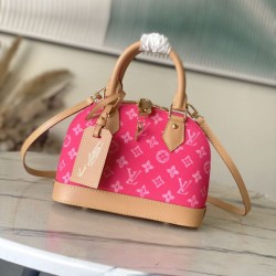 Replica qualità specchio Borsa  1:1 Louis Vuitton Alma BB M28272 Monogram Origine Courrier