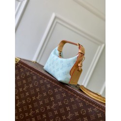 Borsa LV Pochette Hills blu