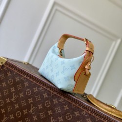 Replica Borsa LV Pochette Hills blu Imitazioni Replica qualità specchio Borsa LV Pochette Hills blu