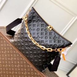 Replica qualità specchio Borse  LV M12068 Coussin Hobo MM nera