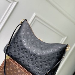 Replica qualità specchio Borse LV Boulogne GM M13706 Nero