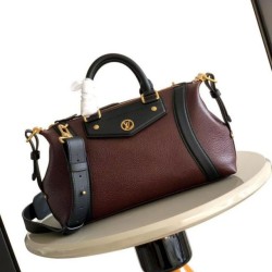 Replica qualità specchio Borsa a mano Louis Vuitton LV Biker MM M14514 Marrone