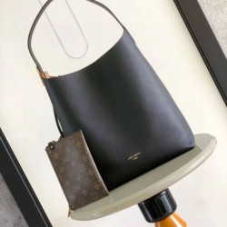 Replica qualità specchio Borsa  1:1 Louis Vuitton Low Key Hobo MM M24856 m24974 nera