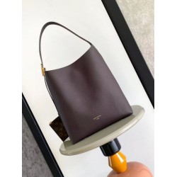 Bora Pari all'originale replica LV Low Key Hobo MM M24856 m24974 Marrone