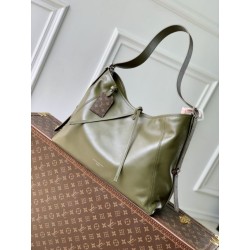 Borse Firmate Replica a mano LV CarryAll Vibe MM M14268 Verde