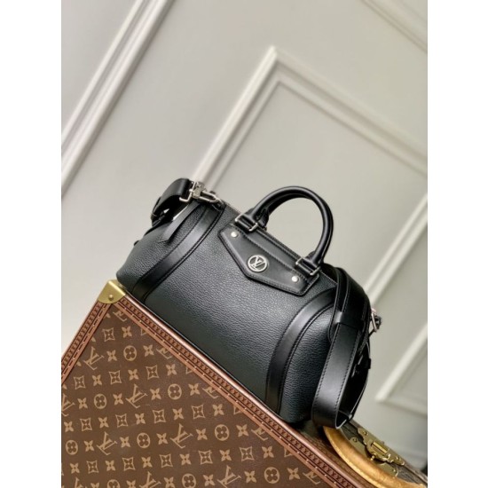 Borsa a mano LV LV Biker MM M14514 nera