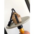 Replica Perfetta a mano LV LV Biker MM M25557 Azzurra