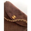 Replica Perfetta hobo Chanel 26c AS5886 scamosciata trapuntata marrone