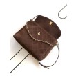 Replica Perfetta hobo Chanel 26c AS5886 scamosciata trapuntata marrone