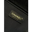 Borsa hobo Chanel 26c AS5886 scamosciata trapuntata nero