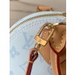 Borsa LV Alma BB M27526 Monogram Origine Bleu Courrier