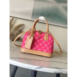 Borsa Replica 1:1 LV Alma BB M28272 Monogram Origine Courrier