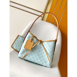 Qualità superiore replica LV Carryall PM/MM M27532 M27948 Altro Blu Tela