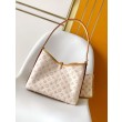 Bora Pari all'originale replica LV Carryall PM/MM M27532 M27948 Altro giallo chiaro Tela