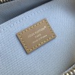 Bora Pari all'originale replica LV Keepall Bandoulière 25 M26930 uomo verde