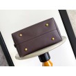 Bora Pari all'originale replica LV Low Key Hobo MM M24856 m24974 Marrone