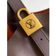 Bora Pari all'originale replica LV Low Key Hobo MM M24856 m24974 Marrone