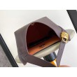 Bora Pari all'originale replica LV Low Key Hobo MM M24856 m24974 Marrone