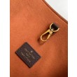 Bora Pari all'originale replica LV Low Key Hobo MM M24856 m24974 Marrone
