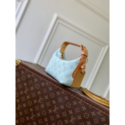 Borsa LV Pochette Hills blu