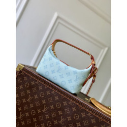 Borsa LV Pochette Hills blu