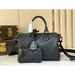 Borsa LV Speedy P9 Bandoulière 25 nera