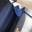 Borse Hermes Kelly 28cm blu Epsom GHW