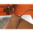 Borse Hermes Kelly 28cm Epsom Marrone GHW Borse Hermes Kelly 28cm Epsom Marrone GHW