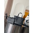 LV Neverfull Bandoulière Inside Out BB M15210 Nero