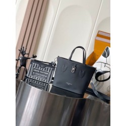 LV Neverfull Bandoulière Inside Out BB M15210 Nero