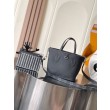 LV Neverfull Bandoulière Inside Out BB M15210 Nero