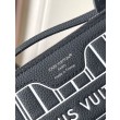 LV Neverfull Bandoulière Inside Out BB M15210 Nero