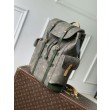 Zaino LV Christopher MM da uomo M27080 Verde