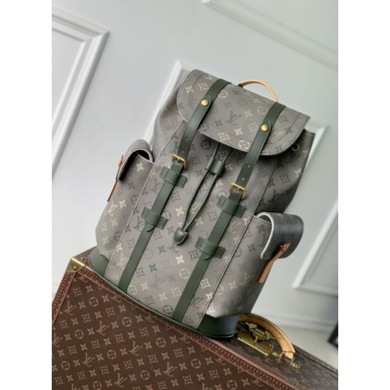 Zaino LV Christopher MM da uomo M27080 Verde